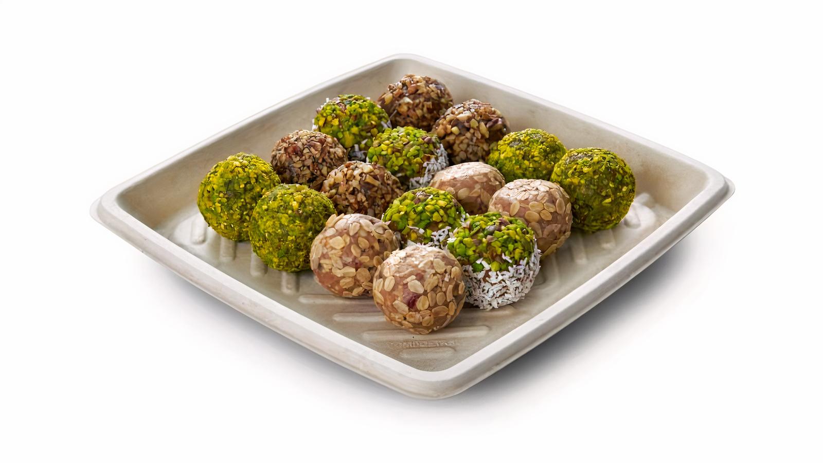 Fig and Pistachio Protein Ball
