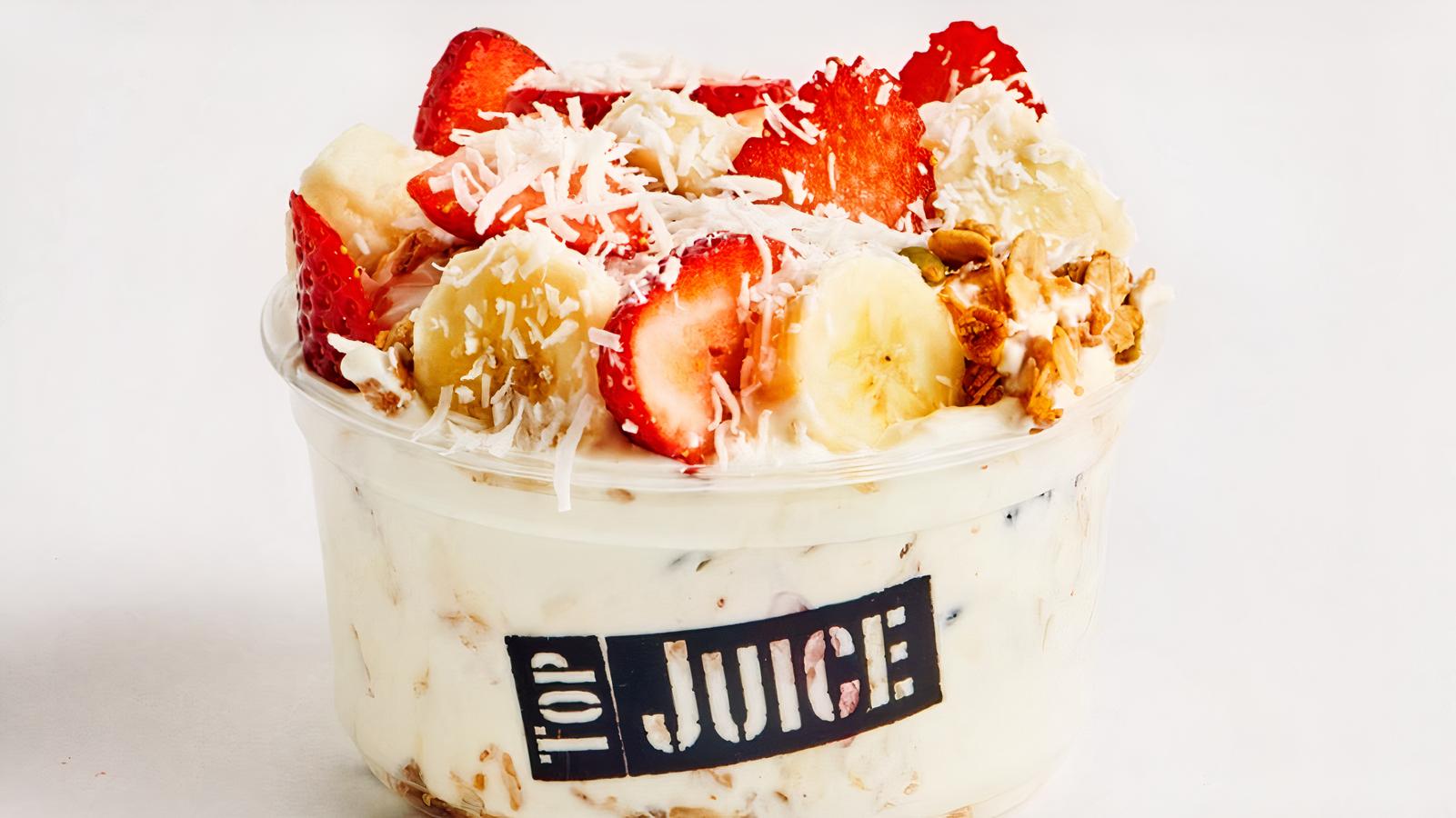 Toasted Muesli Strawberry Banana Dried Coconut Yoghurt