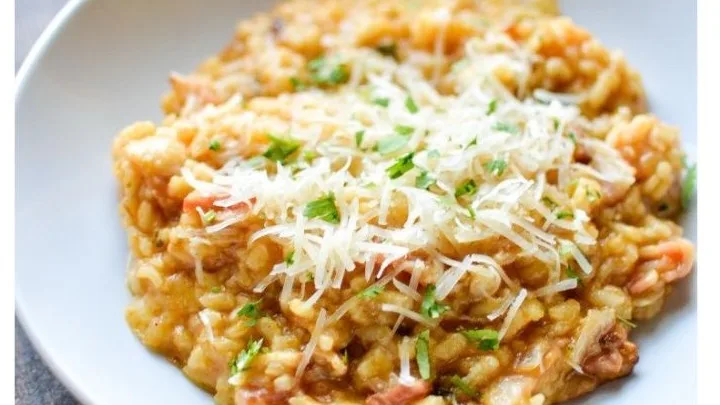 Rižoto Carbonara