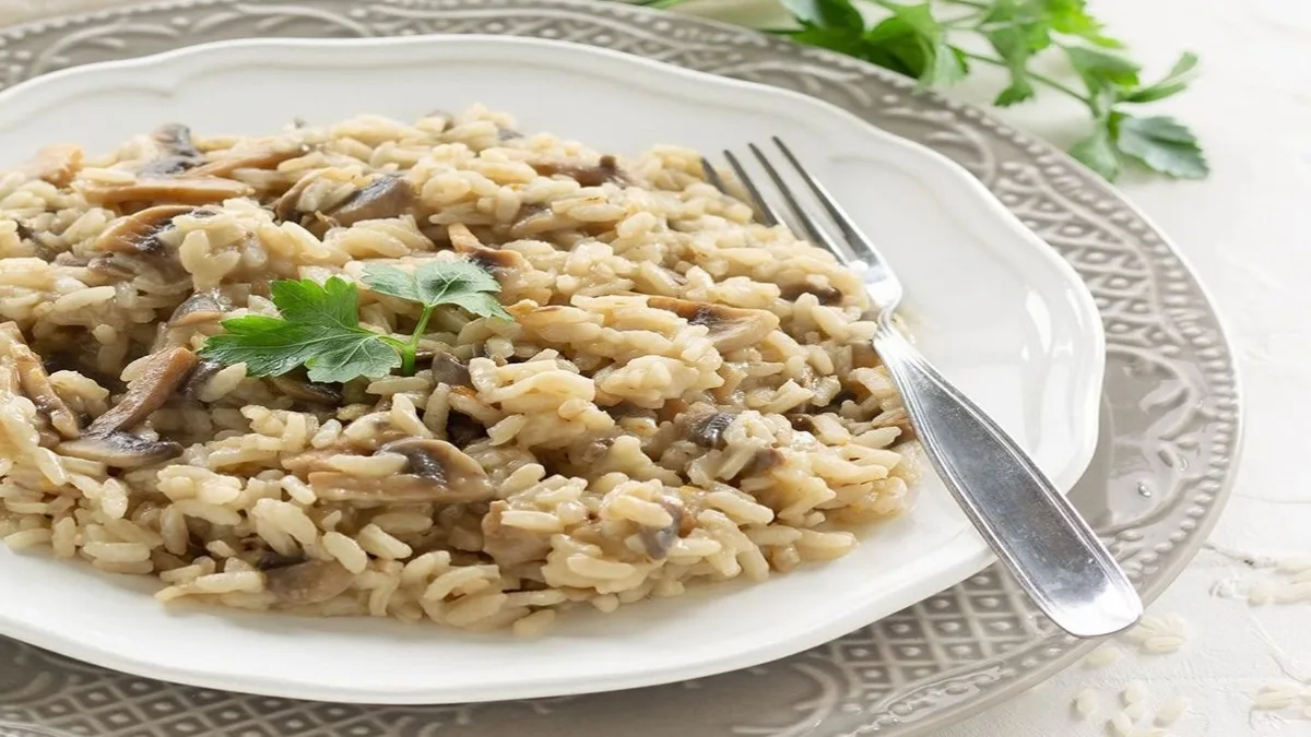 Rižoto Pollo e Funghi