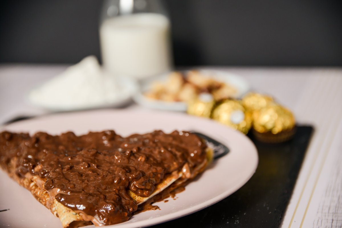 Ferrero Rocher palačinka 2