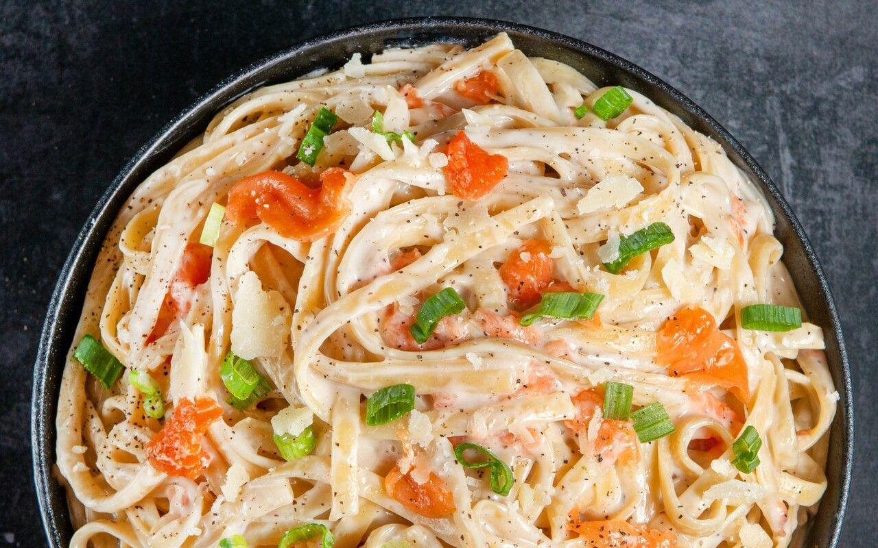 Fettuccine Saumon et Zeste de Citron