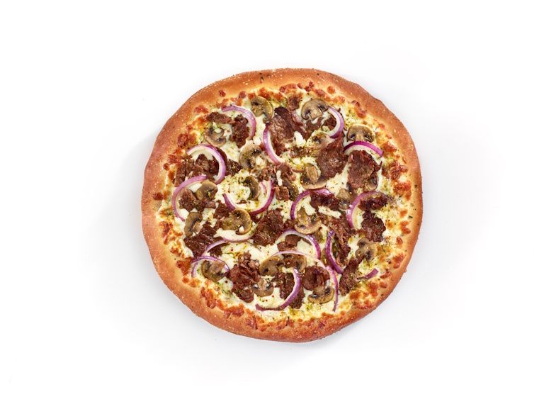 16" X-Large BBQ Steak Pizza