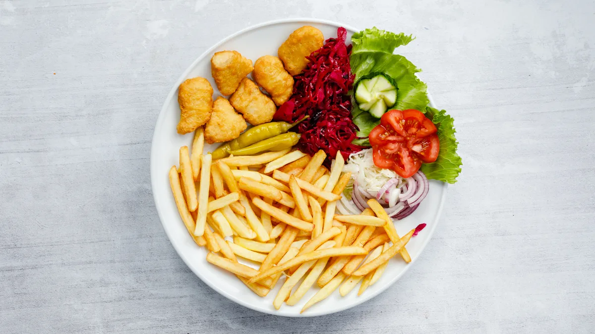 Chicken Nuggets Tallrik
