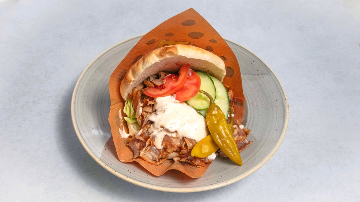 Shawarma med pitabröd