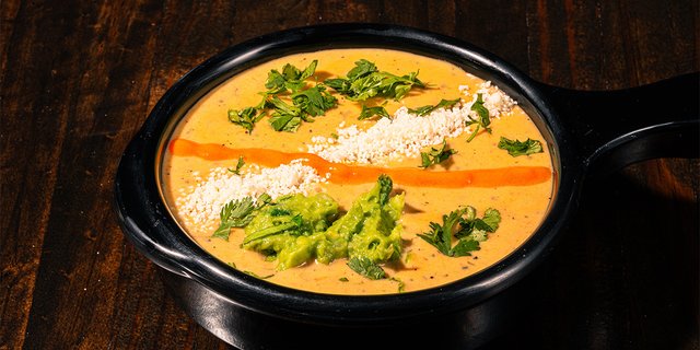 Green Chile Queso and Chips