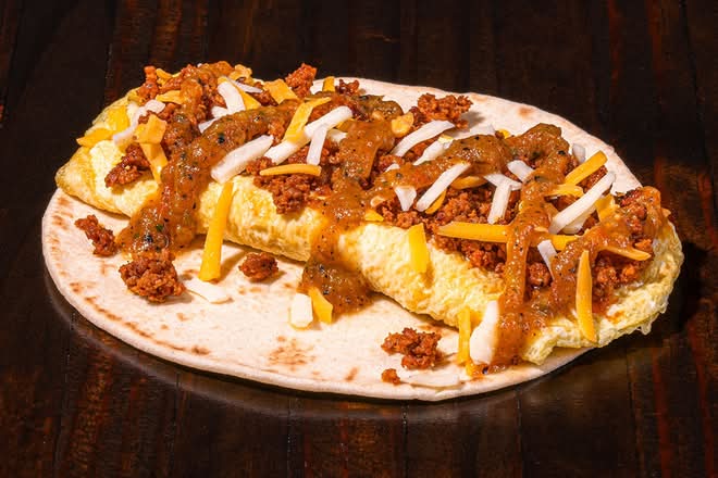 #3 Chorizo, Egg, and Cheese