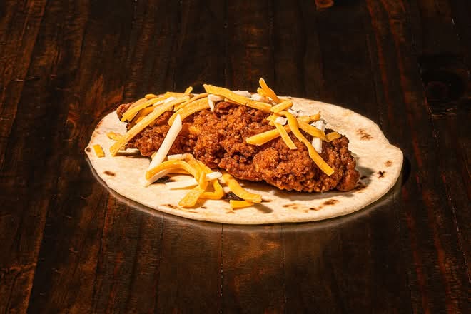 Fried Chicken Taco