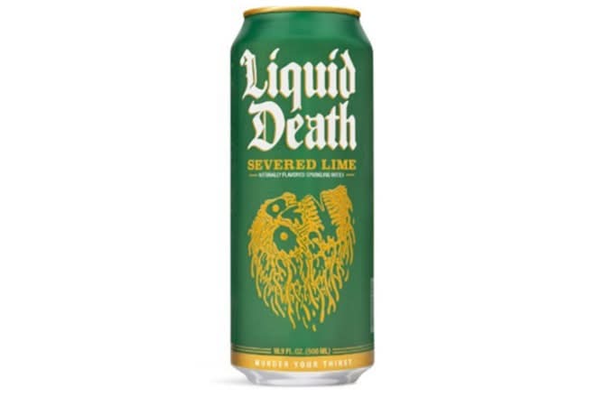 Liquid Death Severed Lime Can