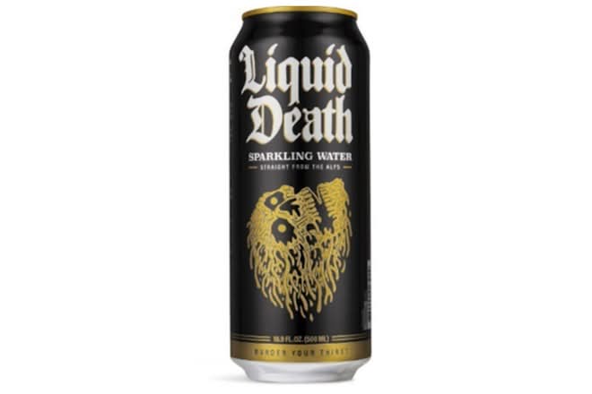 Liquid Death Sparkling Water Can
