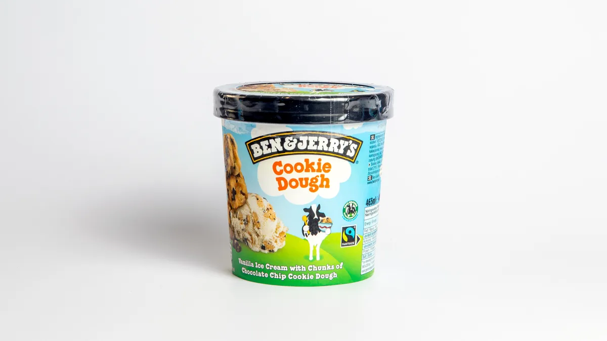 Glasspaket Cookie Dough 465ml - Ben and Jerrys