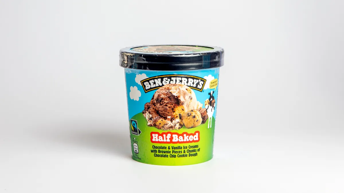 Glasspaket Half Baked 465ml - Ben and Jerrys