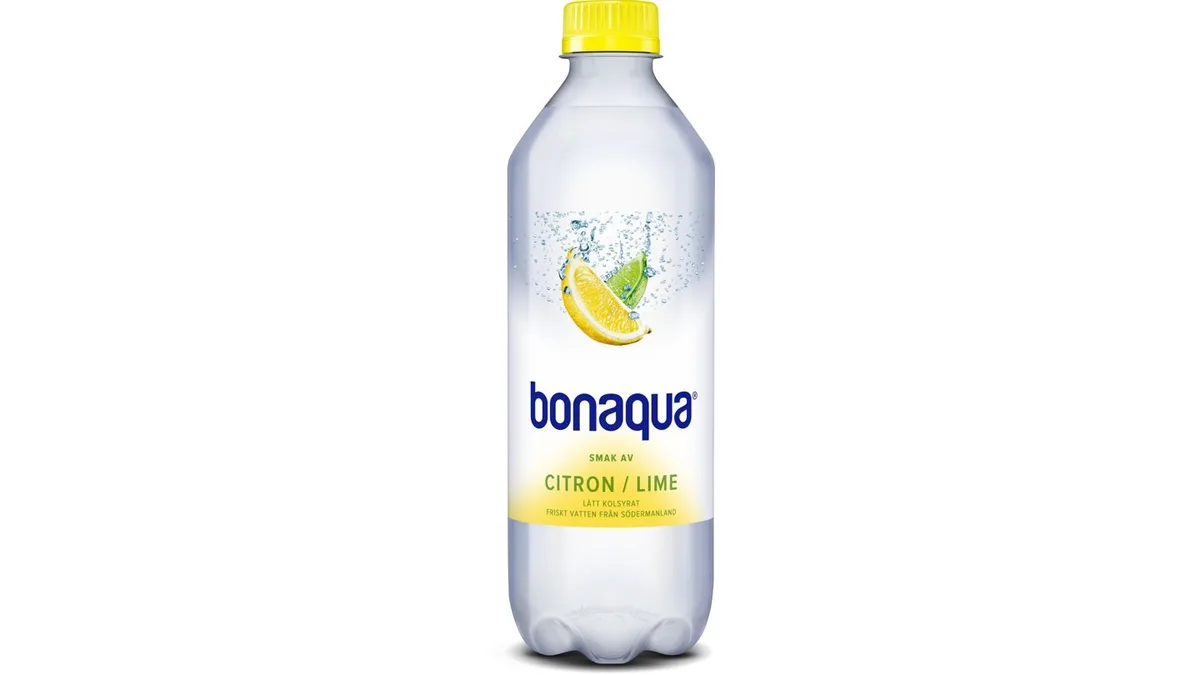 Kolsyrad Vatten Citron and Lime 50cl - bonaqua