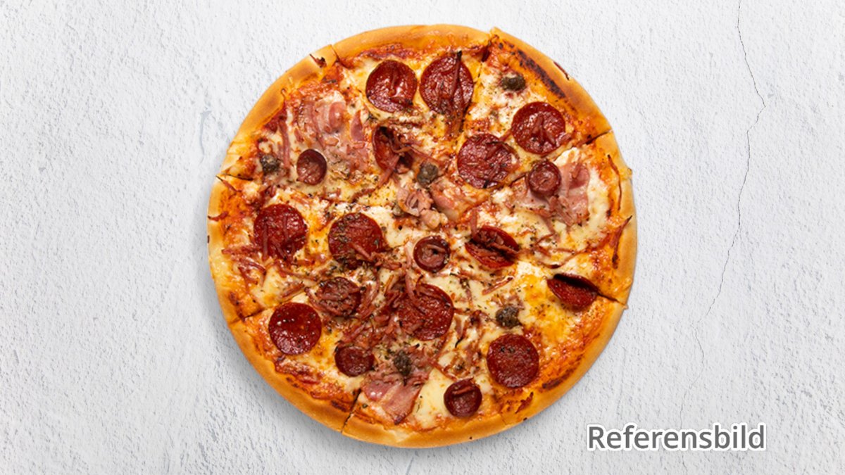 Köttälskare Pizza