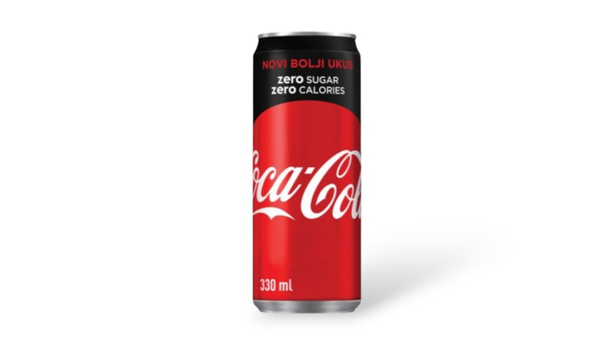 Coca cola zero 0.33l