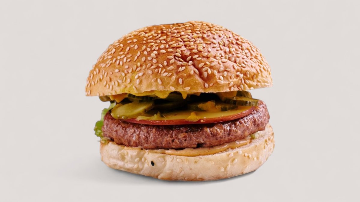 Vege shroom burger