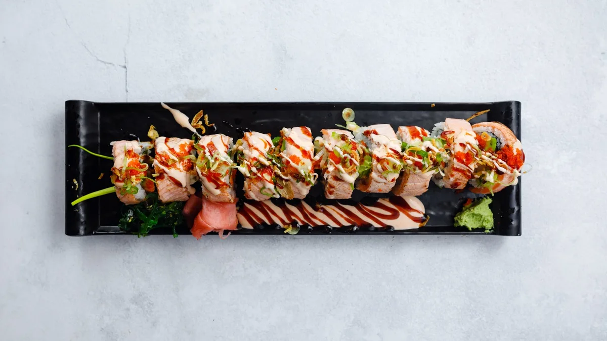 Grillad Lax Roll - 10 bitar