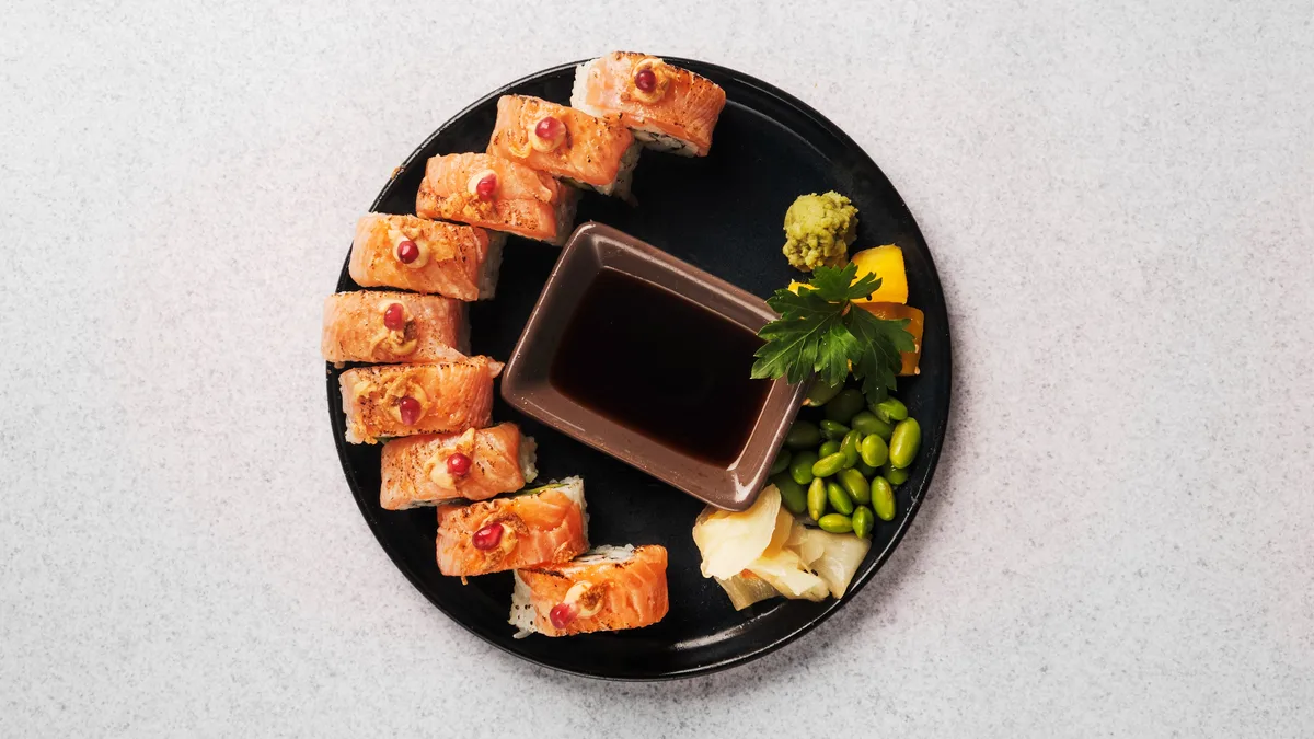 Panko Salmon Roll - 10 bitar
