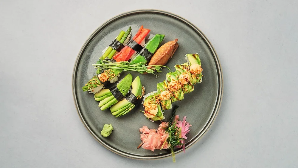 Vegetarisk Sushi - 11 bitar
