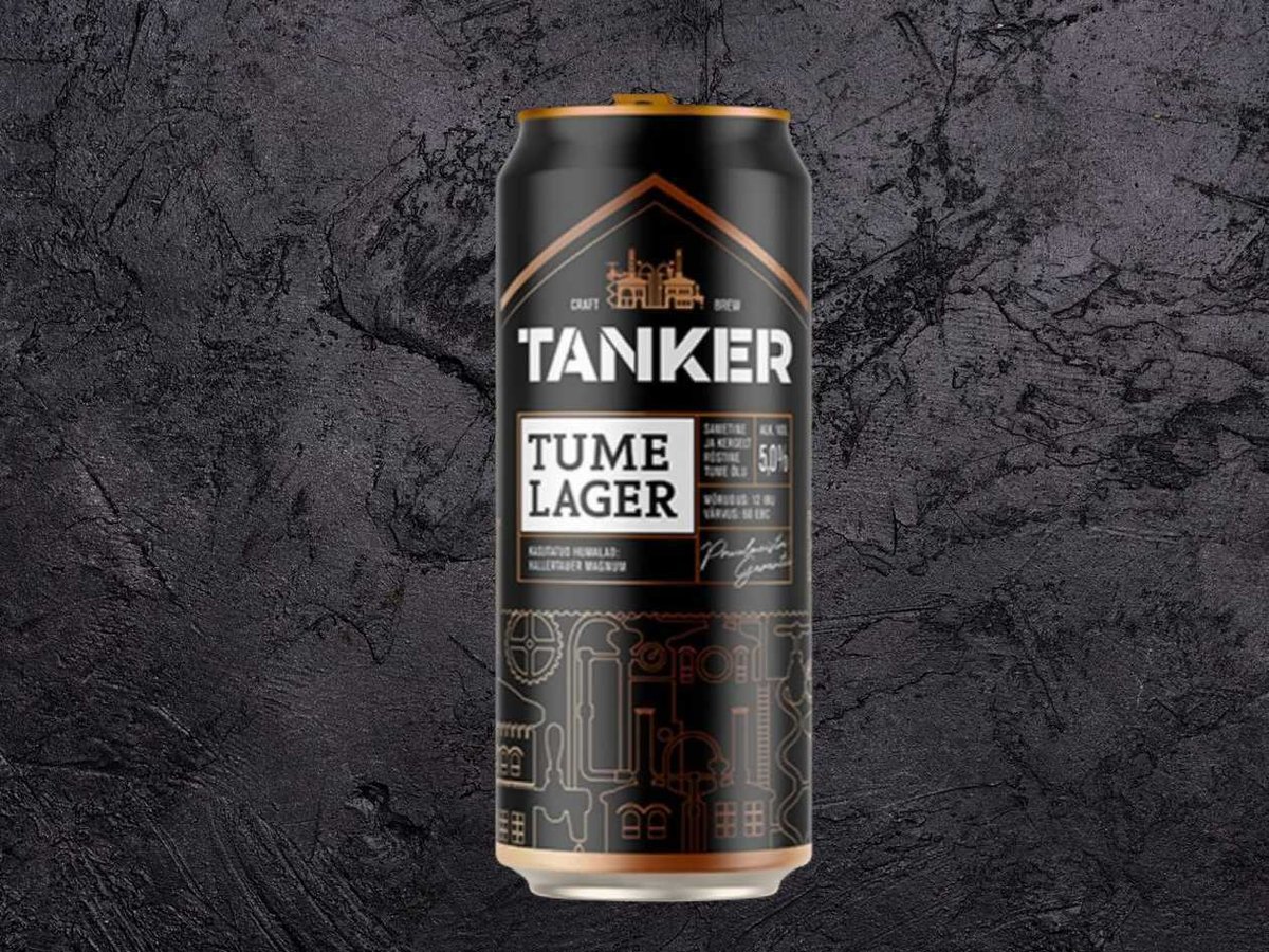 Tanker Tume Lager 5% 0.5l