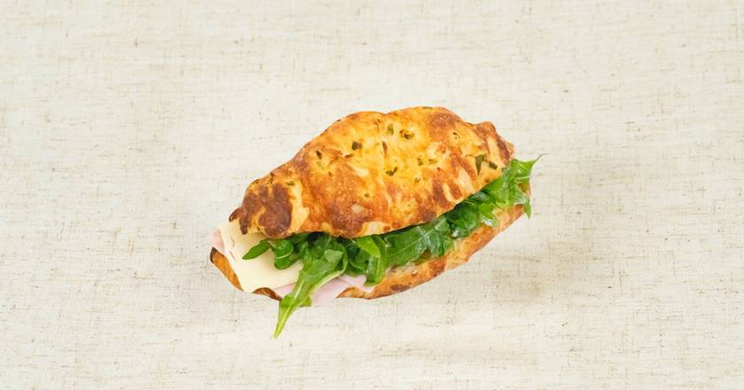 Jalapeño Ham and Cheese Croissant
