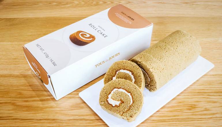 Mocha Roll Cake