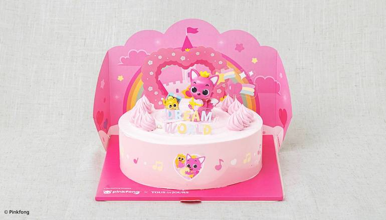 Pinking Dream World Cake