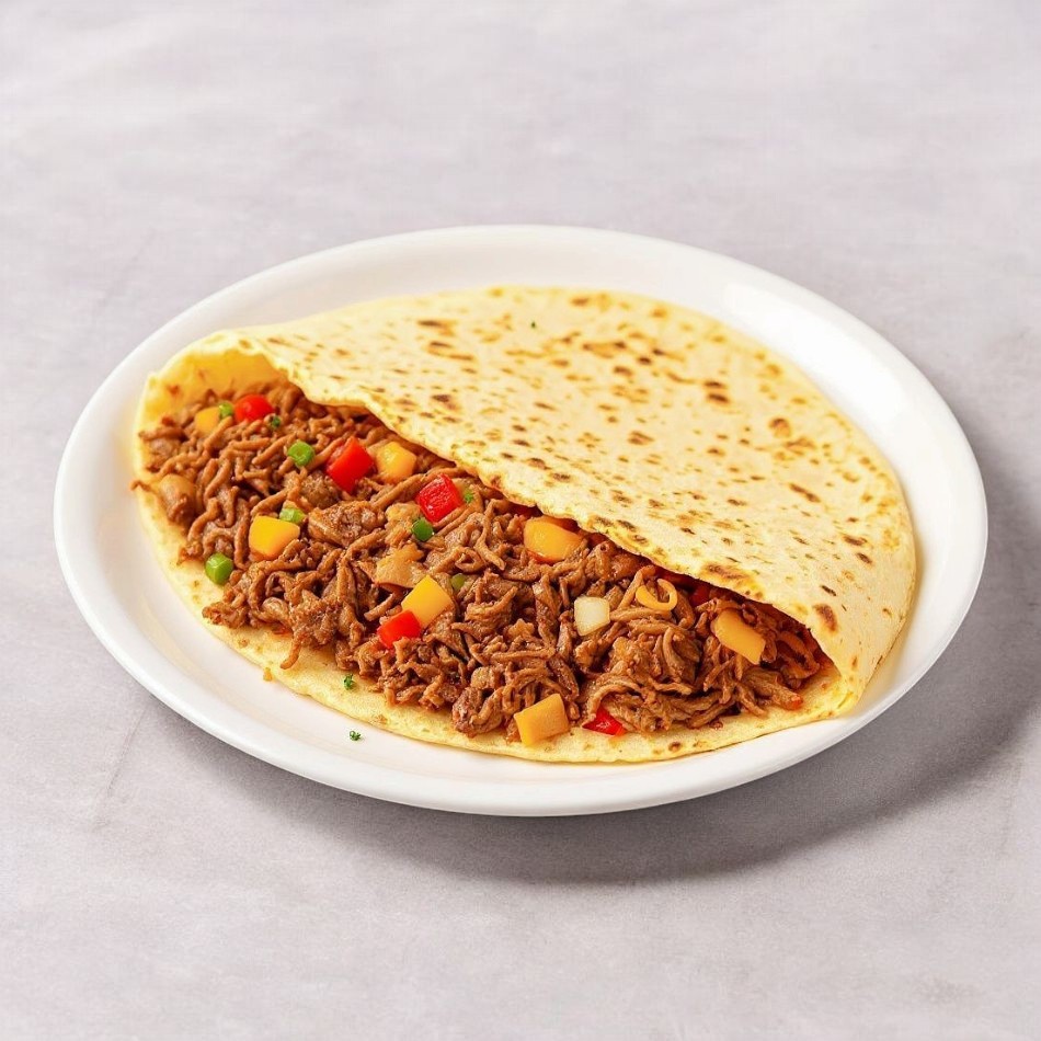 Combo Tortilla Rellena de Carne