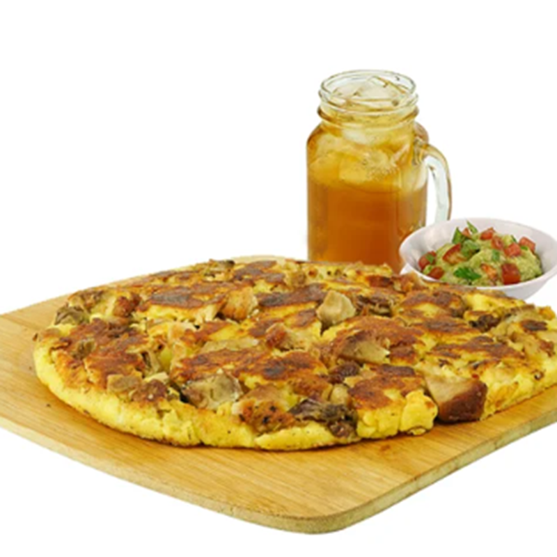 Combo Tortilla Rellena de Chicharrón