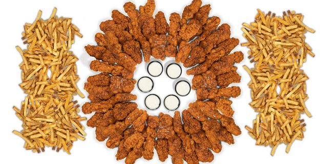 100-Piece Chicken Tenders
