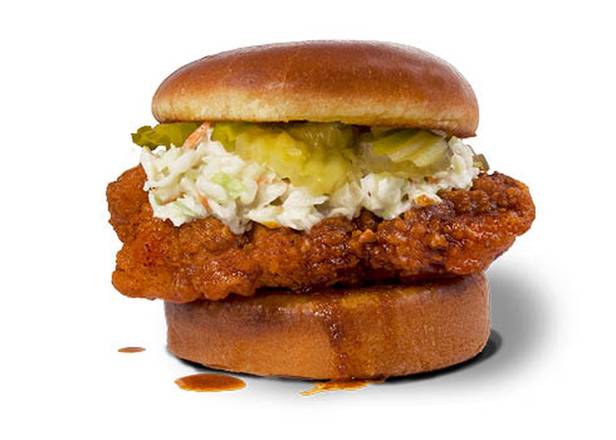 Hot Chicken Tender Sandwich