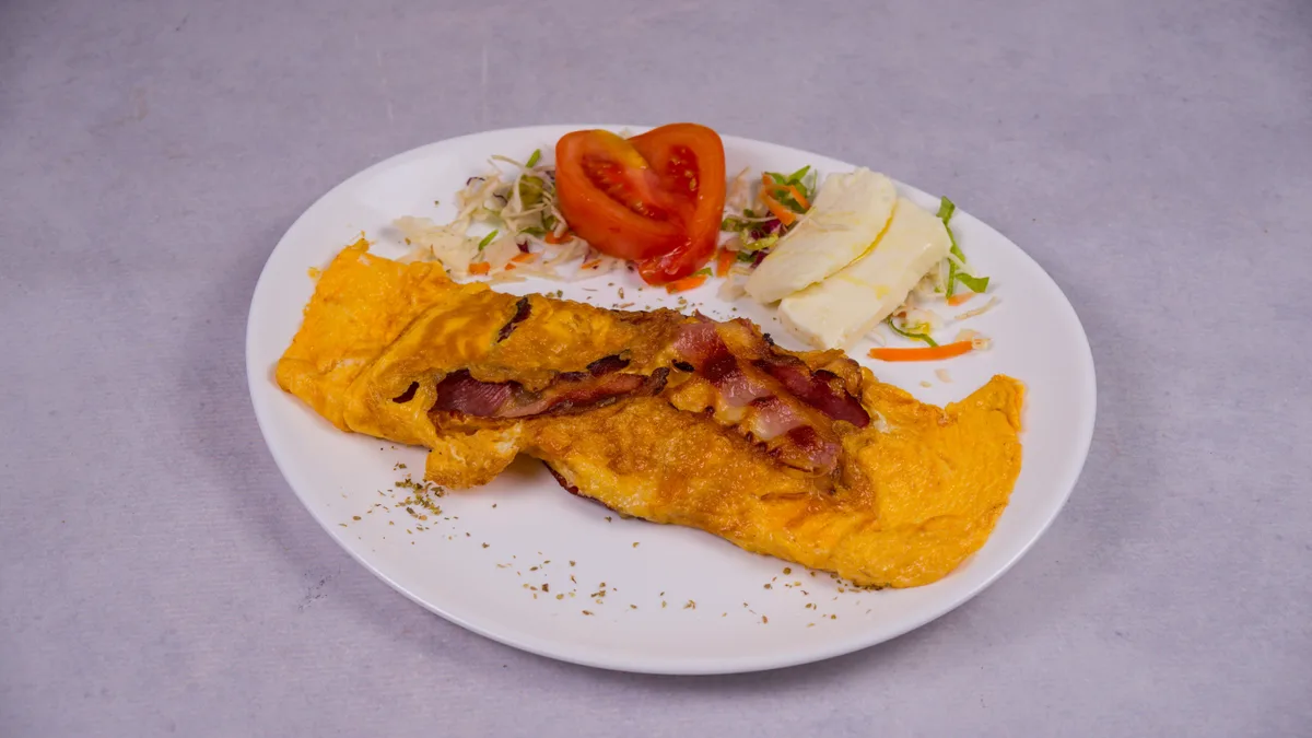 Omlet sa pančetom