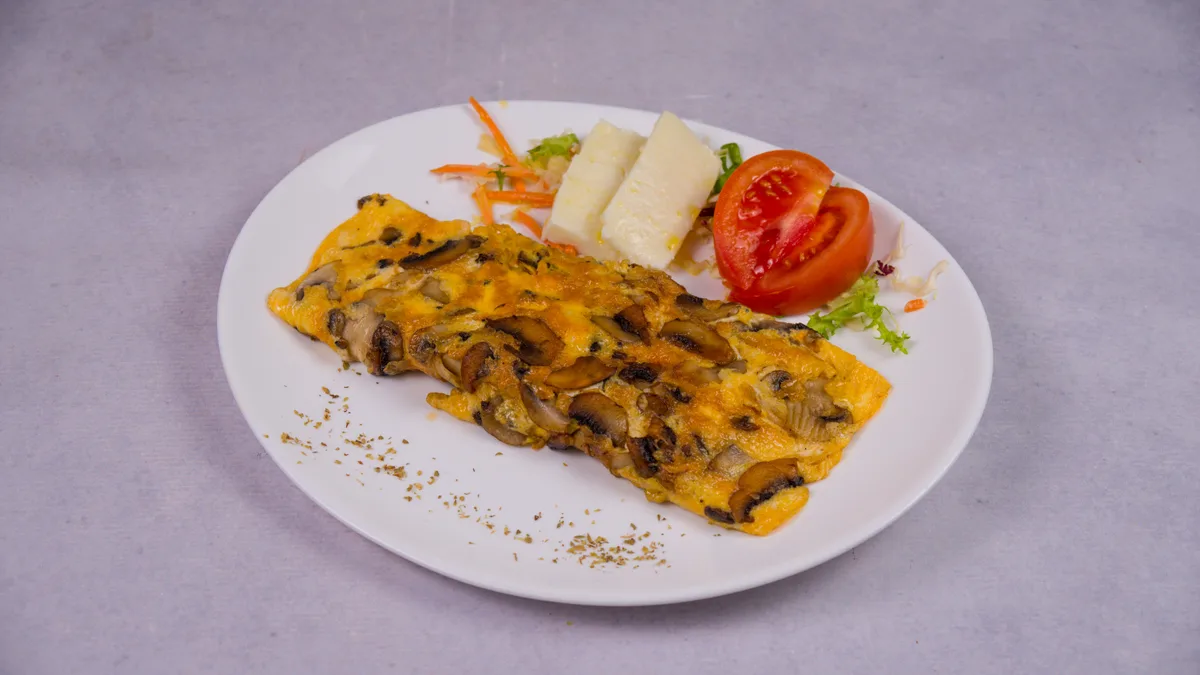 Omlet sa pečurkama