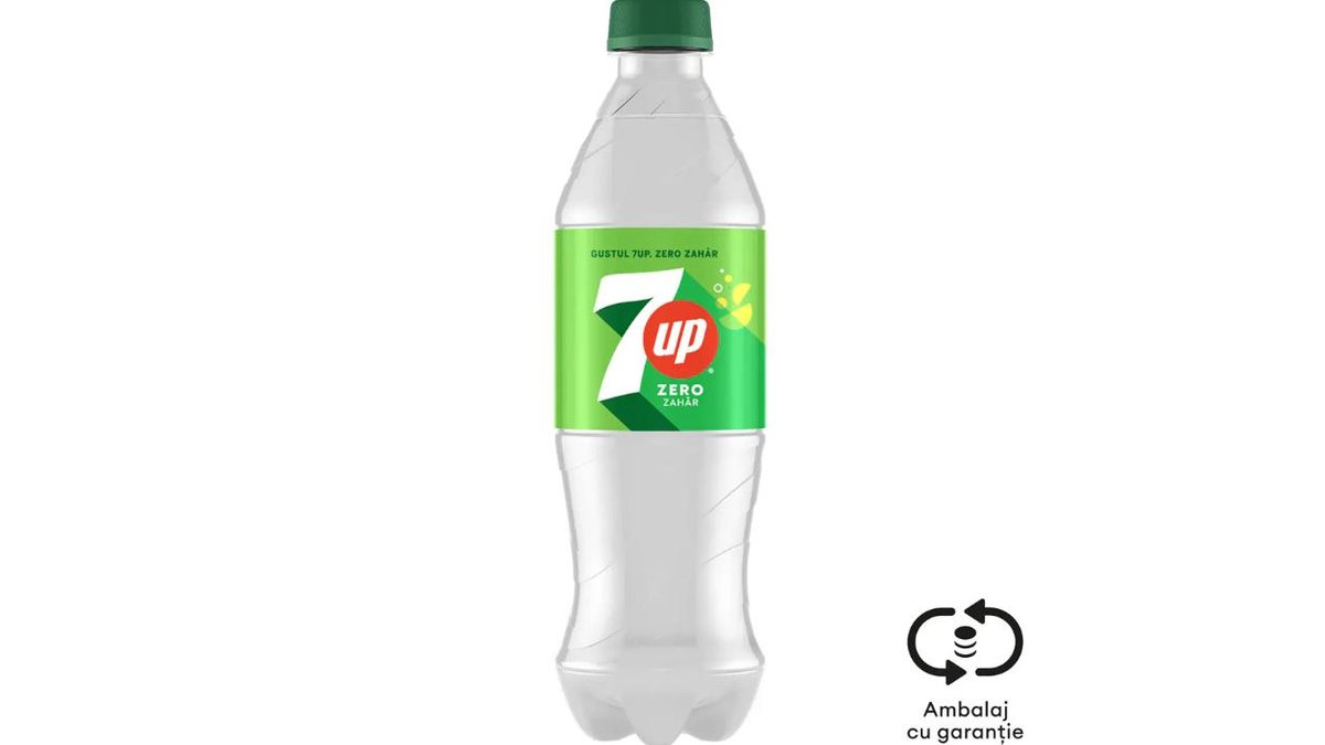 7 UP Zero Zahar 500ml