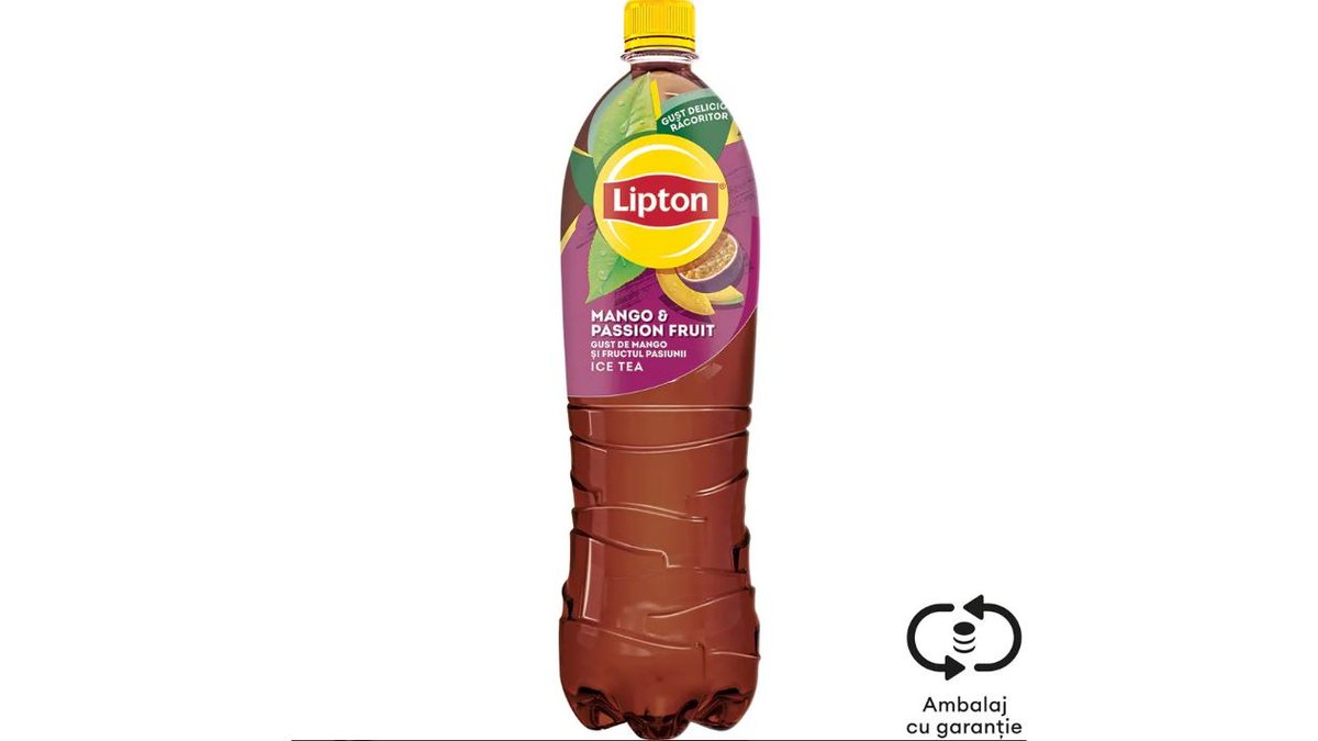 Lipton mango si fructul pasiunii 500ml