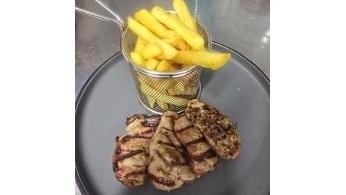 Mușchiuleț de porc la grătar