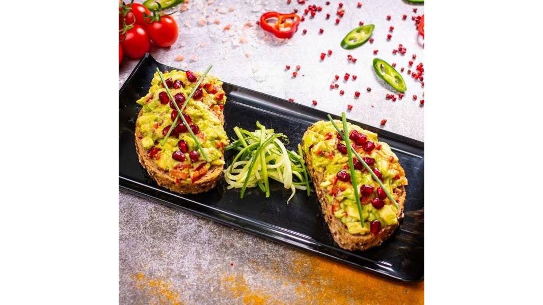 Bruschette con avocado/Bruschete cu avocado