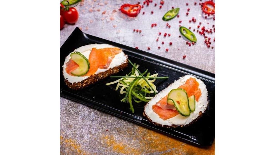 Bruschette con Salmone/Bruschete cu somn