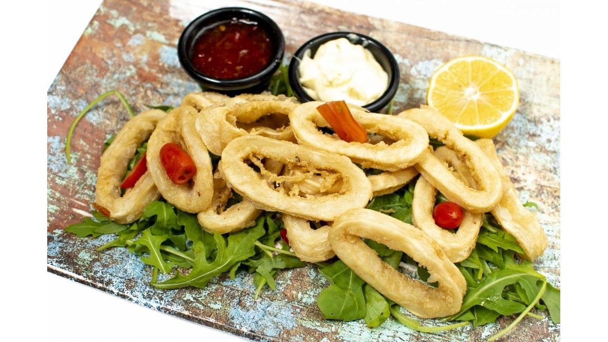 Calamari fritti/Calamar prajiti