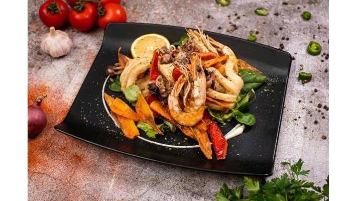 Fritto Misto/Mix fructe de mare prajit