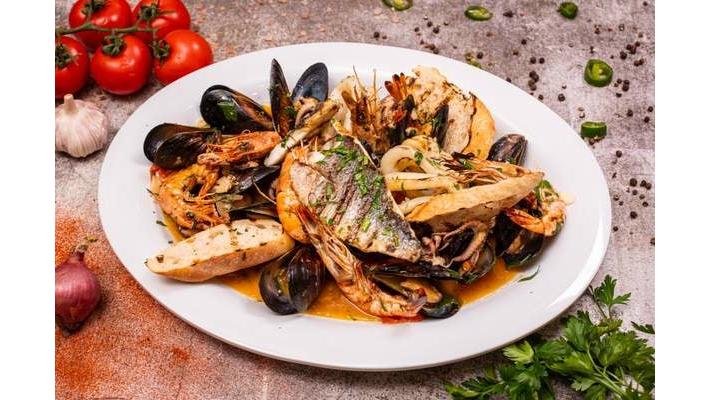 Vassoio di Frutti di Mare/Platou fructe de mare (2-3 persoane)