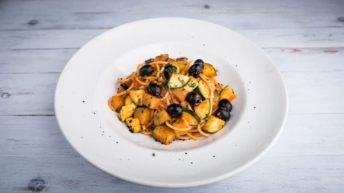 Spaghetti mediterrana