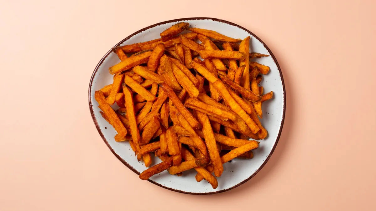 Süßkartoffel Pommes