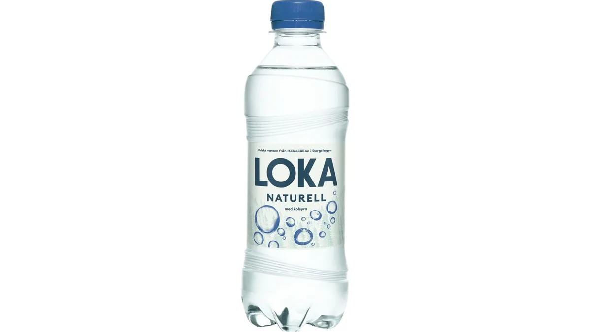 Kolsyrat Mineralvatten Naturell 33cl - Loka