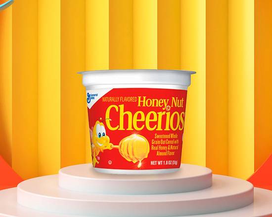 Honey Nut Cheerios Cereal Cup 1.7oz