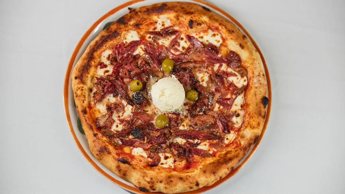 Pizza sa butkicom 32cm