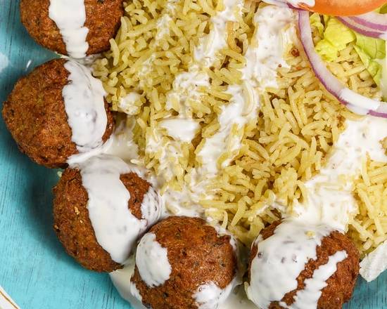Falafel and Rice Bowl