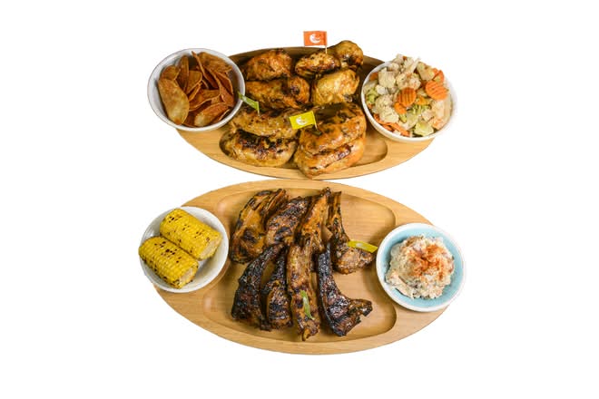 Tribal Feast - 2 Whole Chicken + 8 Lamb Chops + 4 Large Sides