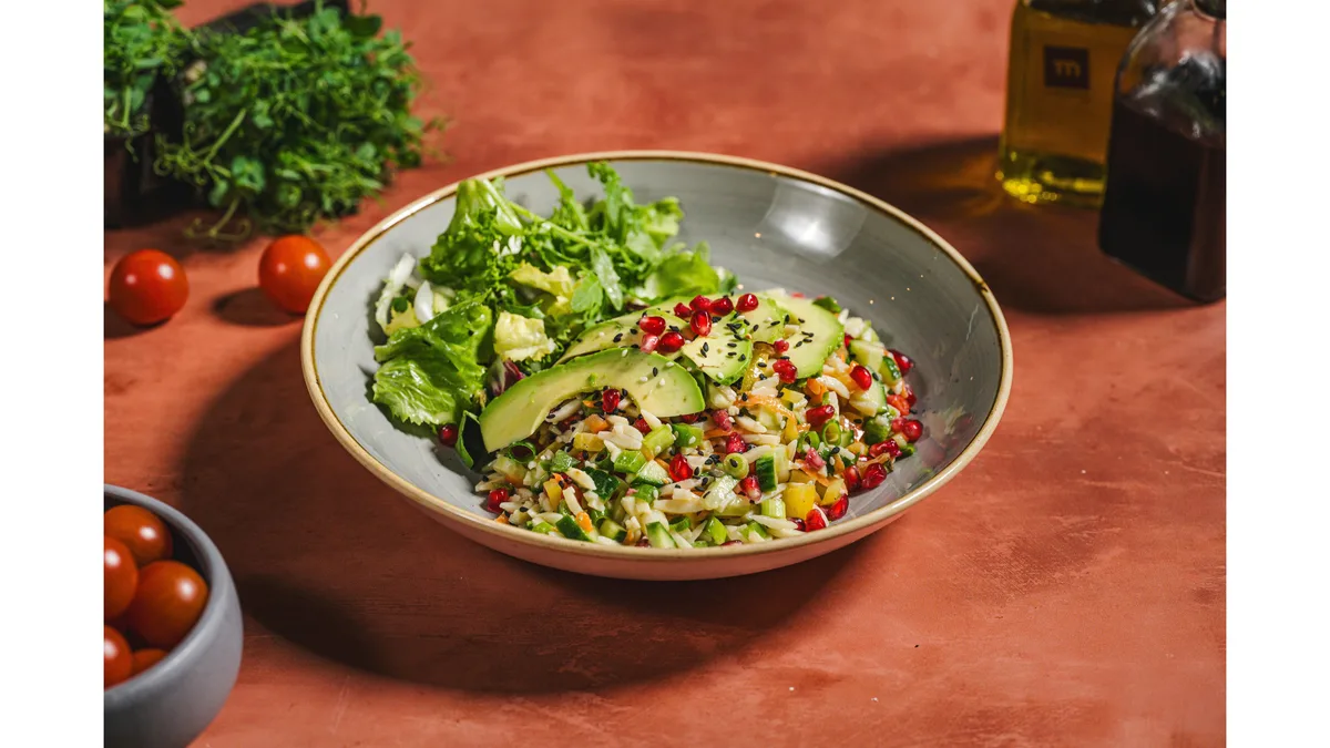 Adovado Orzo Salad