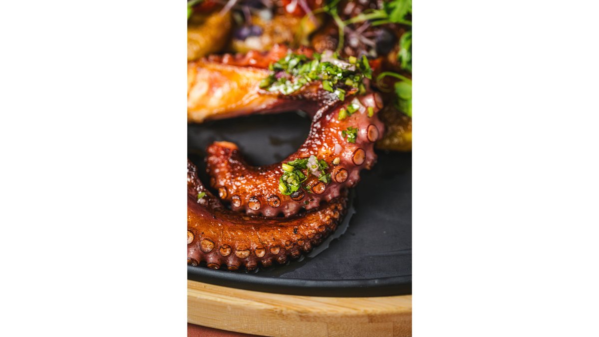 Octopus with Chimichurri